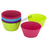 6 Silicone mini Cup Cake moulds
