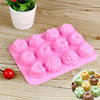 Silicone cake mousses ice molds.
