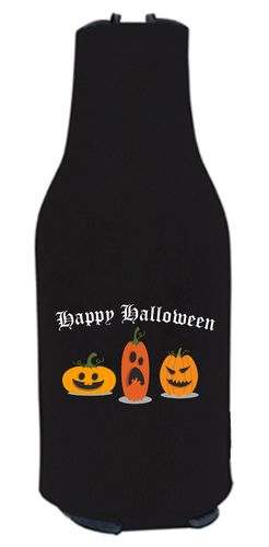 Halloween Bier fles Koelhoud hoes